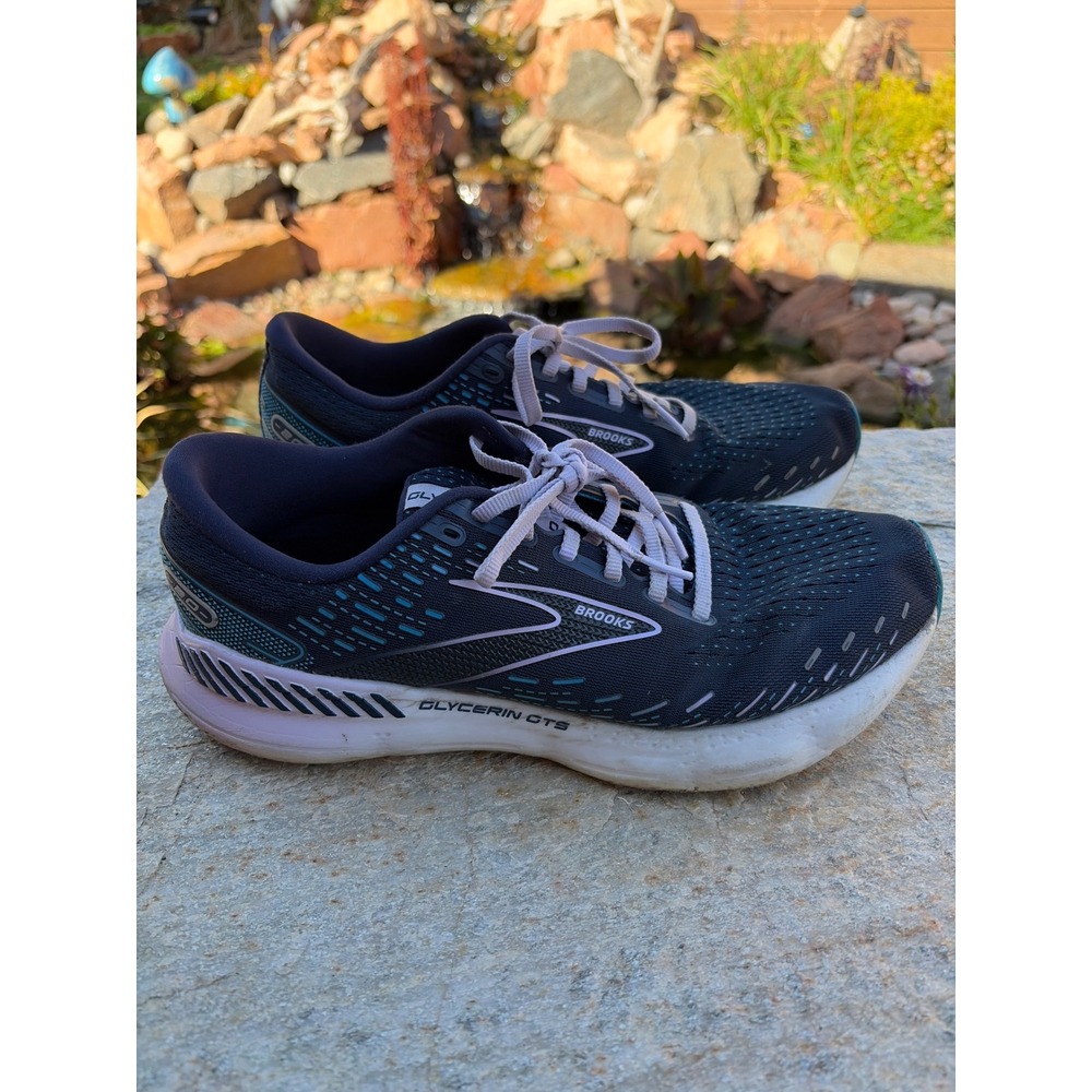 Brooks Glycerin GTS 20 Mens Running Shoes Blue 1203701B499 Size 11